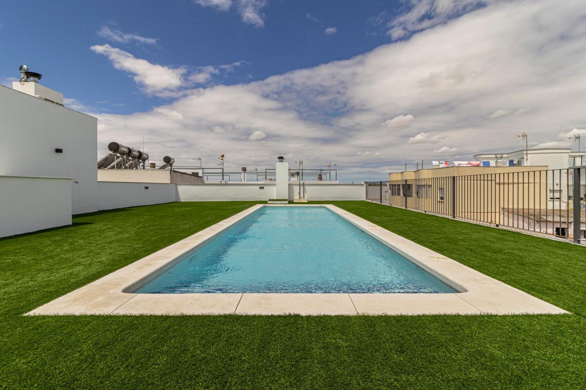 Allo Apartments San Clemente Centro 2 Habitaciones Parking Y Piscina 赫雷斯 外观 照片