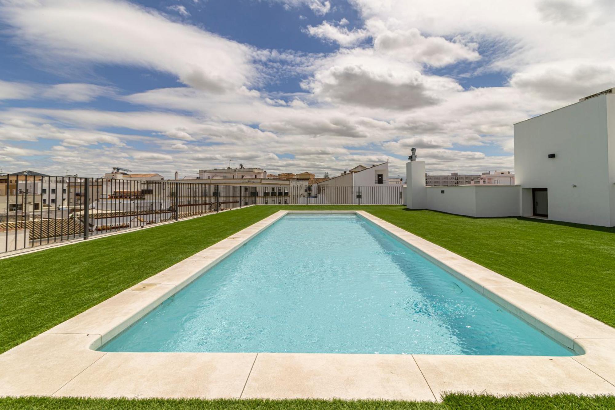 Allo Apartments San Clemente Centro 2 Habitaciones Parking Y Piscina 赫雷斯 外观 照片