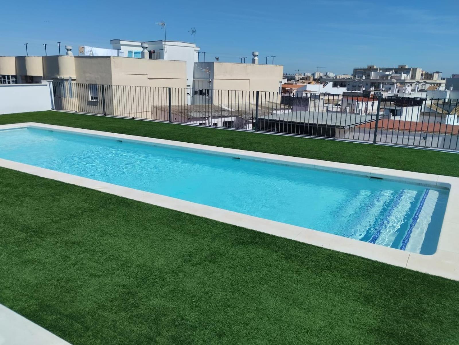 Allo Apartments San Clemente Centro 2 Habitaciones Parking Y Piscina 赫雷斯 外观 照片